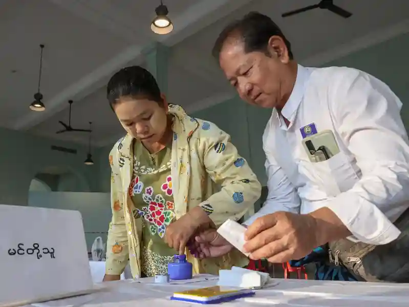 Polls close in Myanmar as military holds first election since 2021 coup