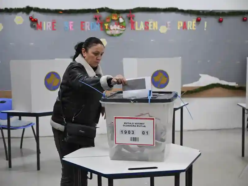 Kosovo’s leading party wins vote but government formation still unclear