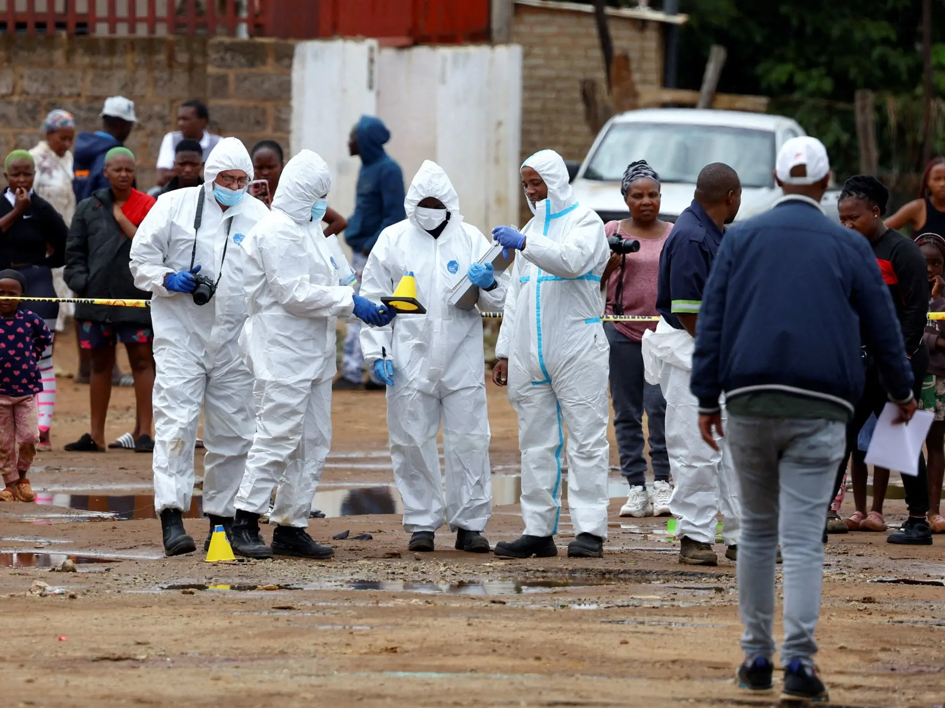 Eleven suspects arrested over deadly South African tavern shooting