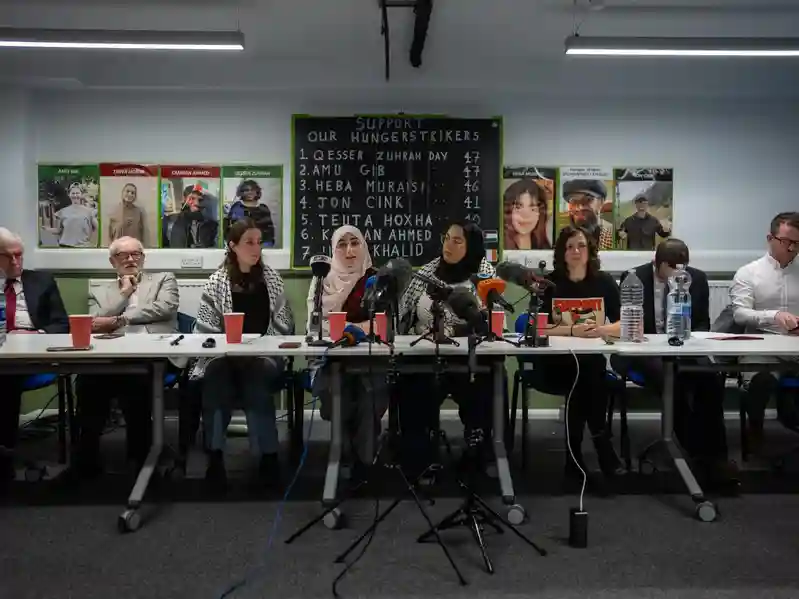 Four Palestine Action hunger strikers vow to continue as two pause protest