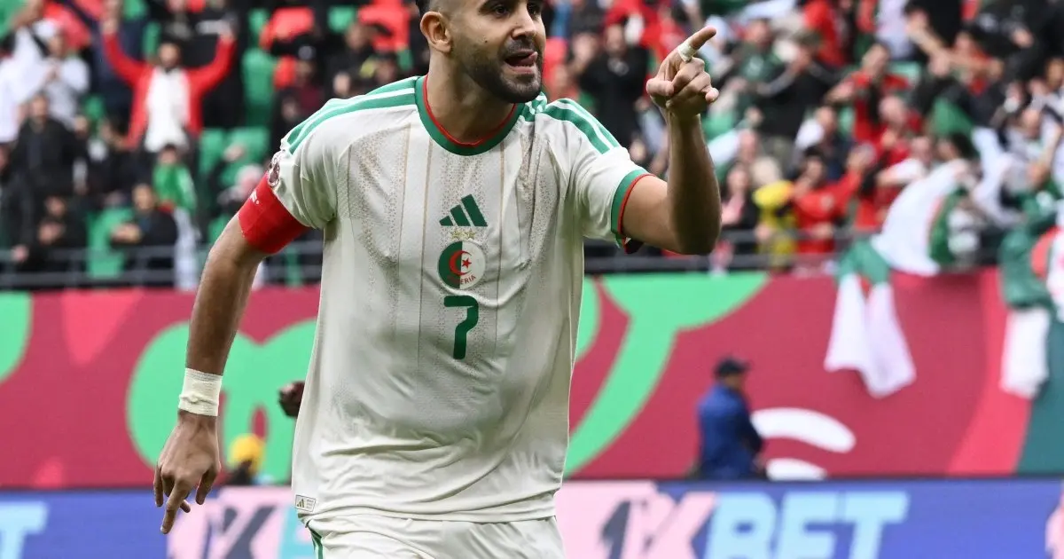 Mahrez double sets Algeria off to winning AFCON 2025 start against Sudan